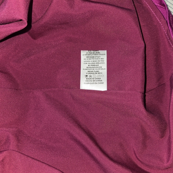 Adelyn Rae Magenta Puff Sleeve Midi Dress - Picture 9 of 10